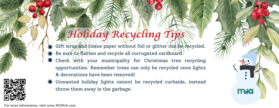 PSA Holiday Recycling Tips